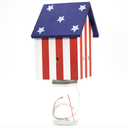 Durable Outdoor Carpenter Bee Trap – Pine Wood, Eco-Friendly, Hanging or Mounting, Multiple Styles