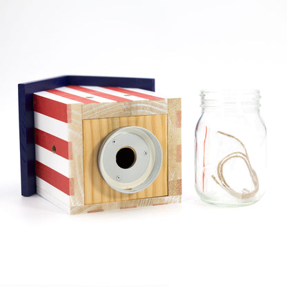 Durable Outdoor Carpenter Bee Trap – Pine Wood, Eco-Friendly, Hanging or Mounting, Multiple Styles