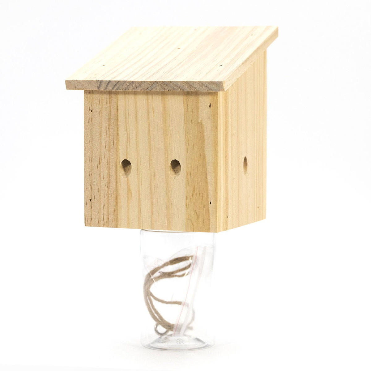 Durable Outdoor Carpenter Bee Trap – Pine Wood, Eco-Friendly, Hanging or Mounting, Multiple Styles