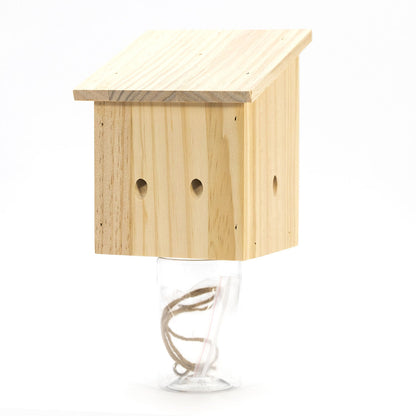 Durable Outdoor Carpenter Bee Trap – Pine Wood, Eco-Friendly, Hanging or Mounting, Multiple Styles