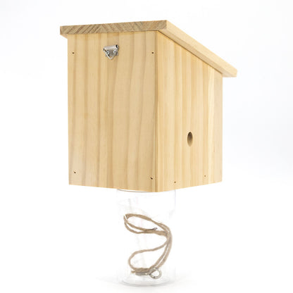 Durable Outdoor Carpenter Bee Trap – Pine Wood, Eco-Friendly, Hanging or Mounting, Multiple Styles