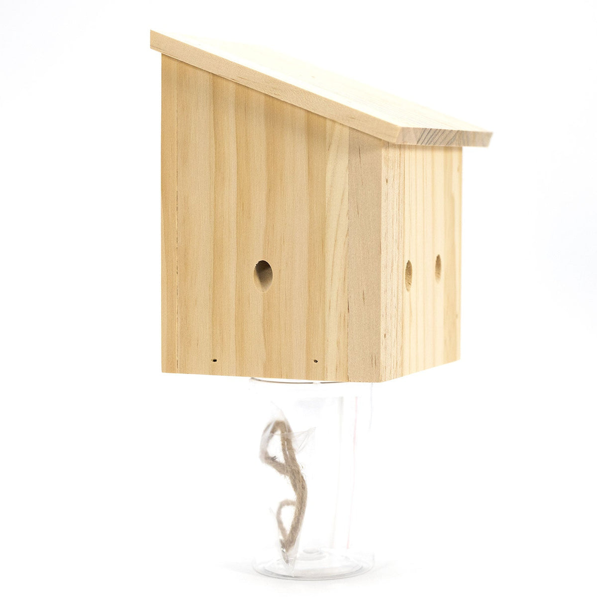Durable Outdoor Carpenter Bee Trap – Pine Wood, Eco-Friendly, Hanging or Mounting, Multiple Styles