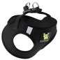 EcoBark Step In Dog Harness - XXXS to Medium Breeds- Reflective Soft Mesh Harness for Teacup, Small Dogs and Puppies / Black