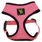 EcoBark Bubblegum Pink Dog Harness - Over-the-Head Dog Vest Halter for Small to Medium Dogs and Puppies