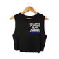 Chasing Puppies Is My Cardio Crop Tank | Gift for Dog Moms | Made in USA