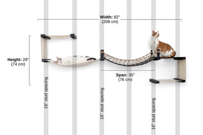 The Canyon - Our Best Cat Tree for Multiple Cats