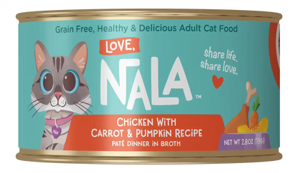 Chicken With Carrot Pumpkin Recipe Paté Dinner In Broth Adult Cat Food, 2.8-oz