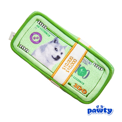 CASH IS KING PLUSH DOG TOY