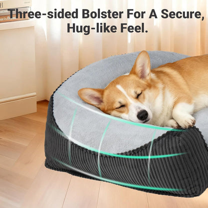 Cat Couch Bed Faux Fur Pet Sofa Washable Non Slip Small Pets