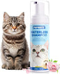 Cat Waterless Shampoo No Rinse Hypoallergenic Detangling Odor Control