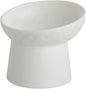 Ceramic Raised Tilted Cat Bowls Set of 2, Elevated Porcelain Feeder