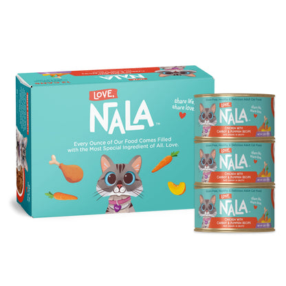 Chicken With Carrot Pumpkin Recipe Paté Dinner In Broth Adult Cat Food, 2.8-oz