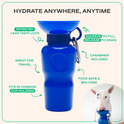 22oz Original Dog Travel Water Bottle