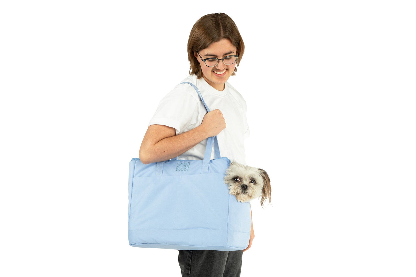 Come Here Buddy Pet Tote Bag