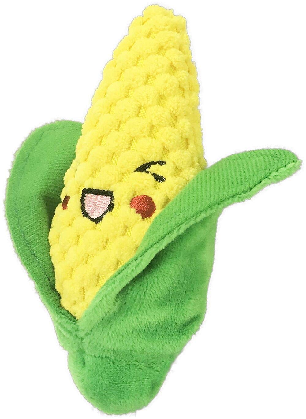 Corn Tiny Tots Plush Dog Toy