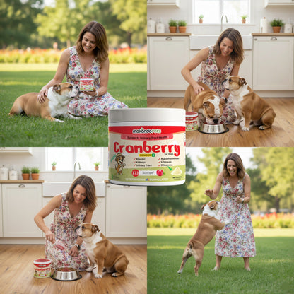 Cranberry for Dogs. Urinary Tract Support. 100 Scoops