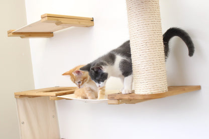 The Deluxe Cat Fort - Modern Cat Condo