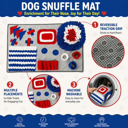 Pet Life ® 'Sniffer Snack' Interactive Feeding Pet Snuffle Mat