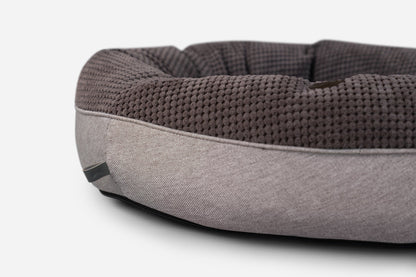 Chestnut Donut Dog Bed