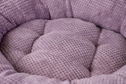 Light Pink Donut Dog Bed
