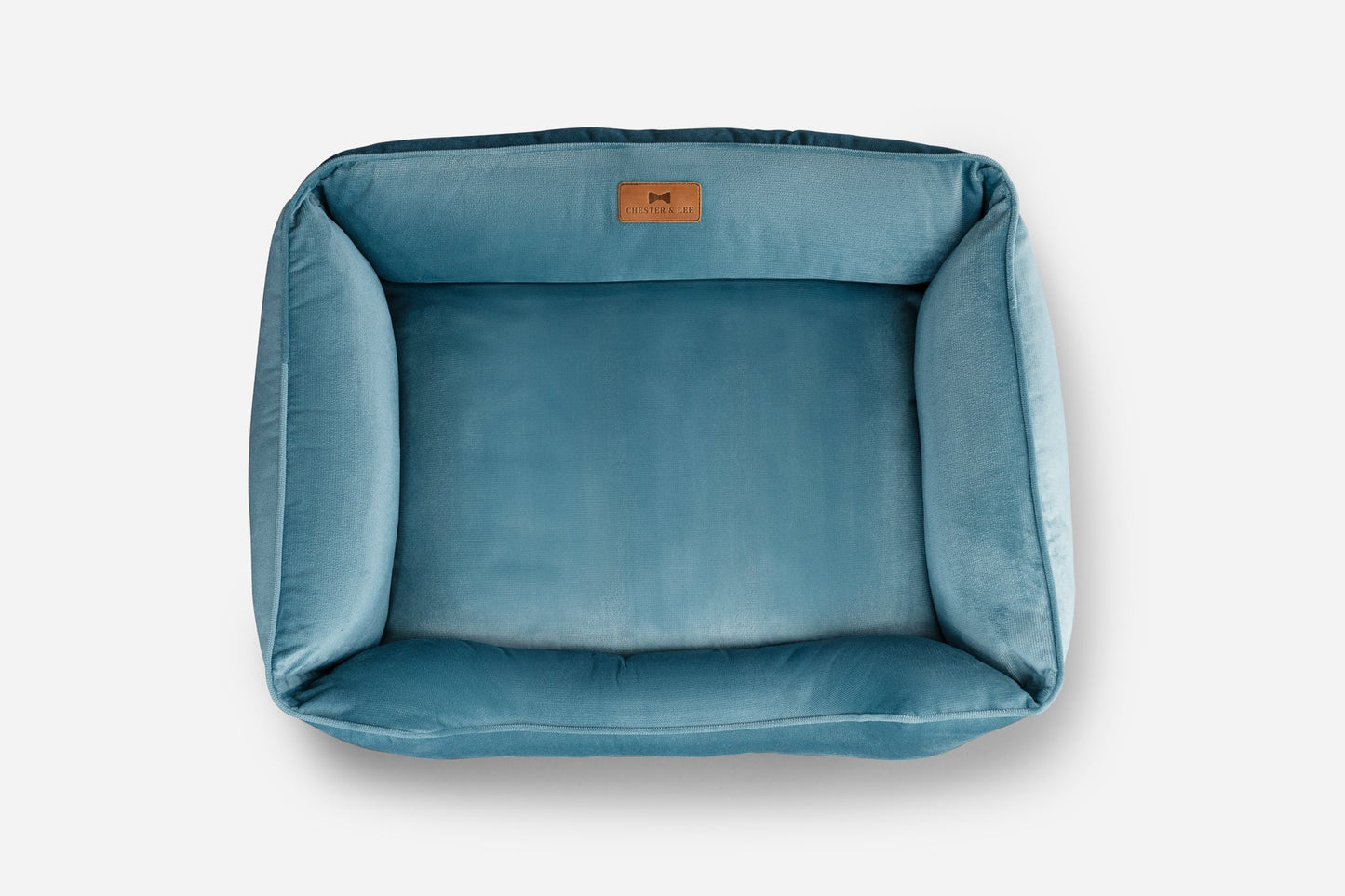 Vibrant Velvet Sleeper Dog Bed Tiffany