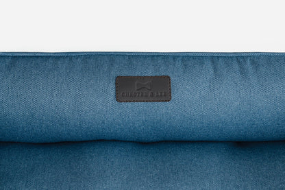 Cotton Sleeper Dog Bed Denim