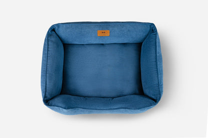Fancy Corduroy Sleeper Dog Bed