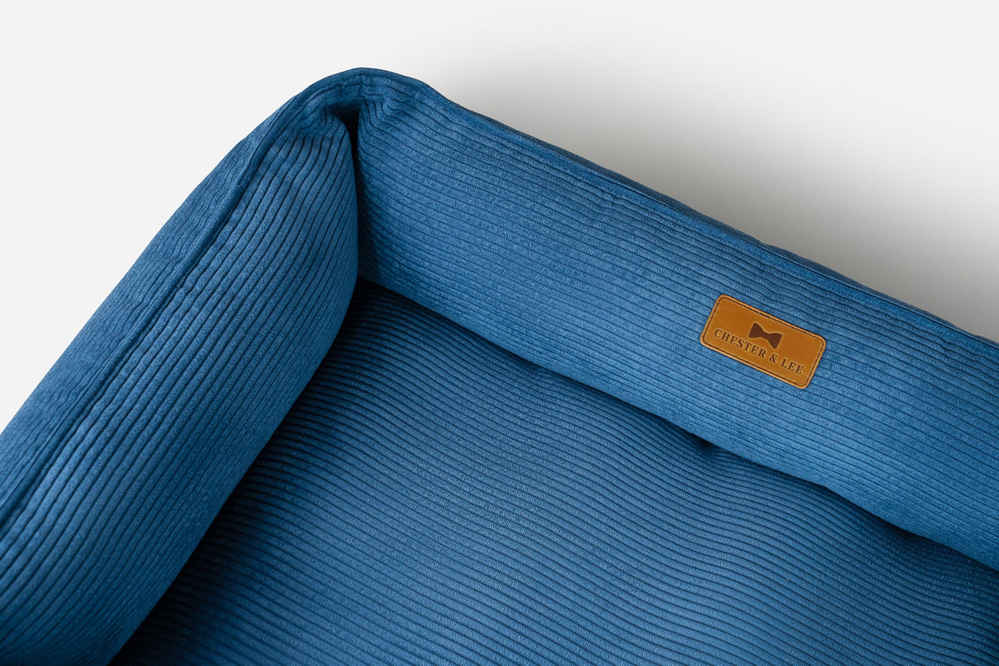 Fancy Corduroy Sleeper Dog Bed