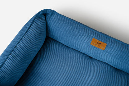 Fancy Corduroy Sleeper Dog Bed