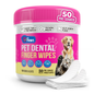 Dental Finger Wipes for Teeth Cleaning (50 Count)