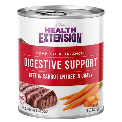 Digestive Support, Beef & Carrot Entrée in Gravy 9oz