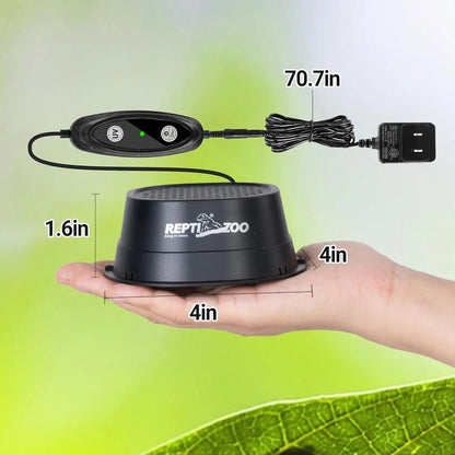 Dimmable UVB Reptile Light LED UVA UVB Lamp Tropical Desert Fixture