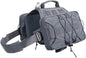 Dog Backpack Tactical Saddle Bag 900D Nylon Hiking Camping Pack Large Dogs