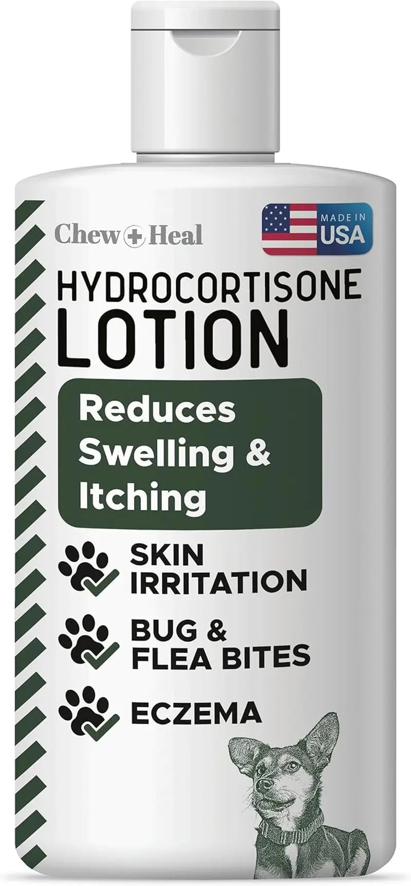 Dog Hydrocortisone Lotion Anti Itch Relief Skin Irritation Flea Bites USA