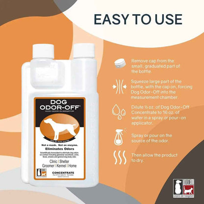 Dog Odor Eliminator Concentrate – Stubborn Pet Odor Formula