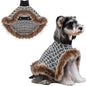 Dog Sweater Cloak Turtleneck Knit Coat XS-XL Small Dogs Winter Warm