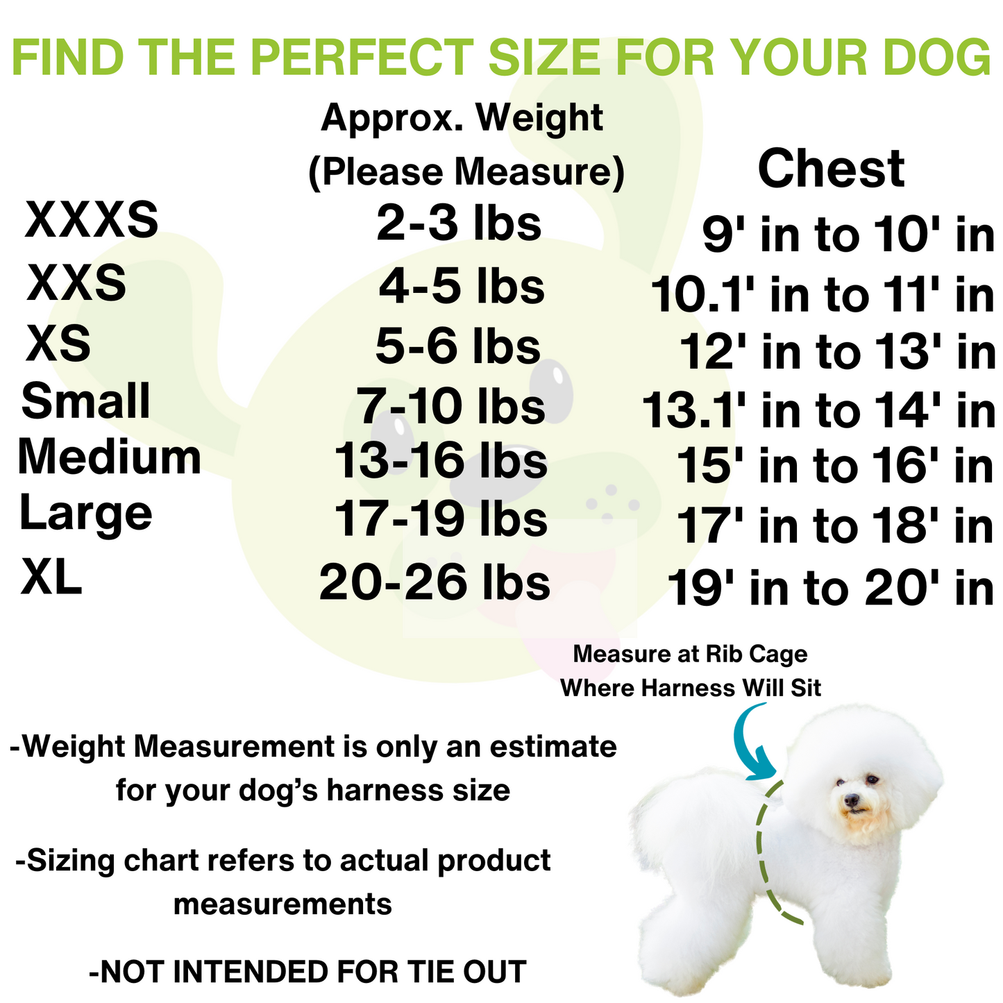 EcoBark Step In Dog Harness - XXXS to Medium Breeds- Reflective Soft Mesh Harness for Teacup, Small Dogs and Puppies / Neon Green Sport