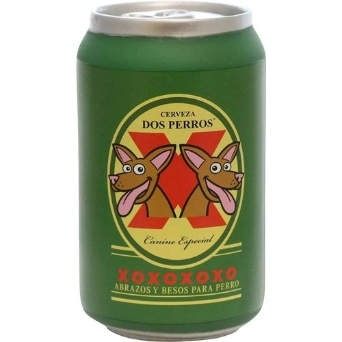 Dos Perros Beer Can Dog Toy - Silly Squeakers®
