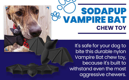 Vampire Bat Nylon Dog Chew Toy for Aggressive Chewers | USA Made & FDA Compliant