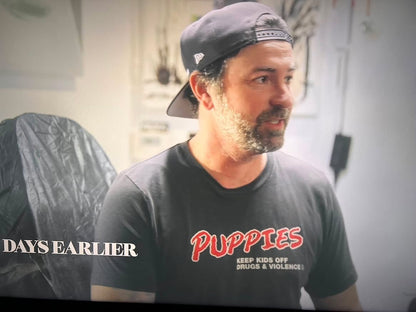 Puppies Keep Kids Off Drugs and Alcohol| Uni-Sex Crewneck Tee