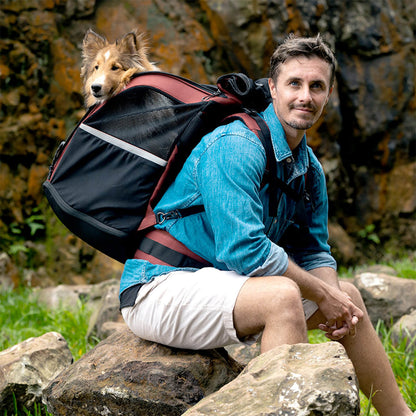 Champion Large Dog Carrier Backpack, with Optional Wheels