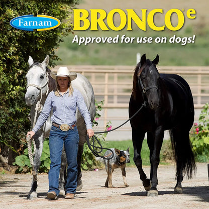 Farnam Bronco Equine Fly Spray Plus Citronella Repellent 32 oz. for Horses & Dogs