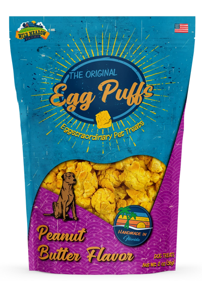 Wild Meadow Farms Egg Puffs Peanut Butter (2oz)