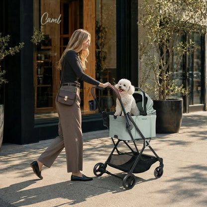 Tinker Small Detachable Pet Stroller – Compact Buggy for Cats & Small Dogs