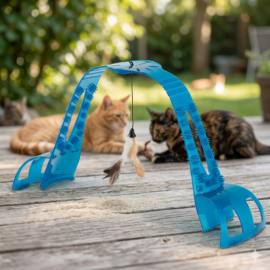 Bergan Turbo Grooming Arch Cat Toy Interactive Fun