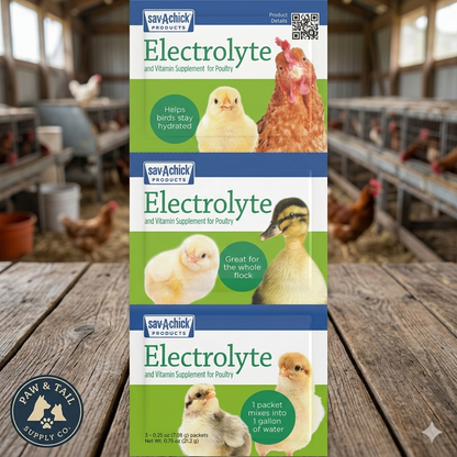 Sav-A-Chick Poultry Vitamins & Electrolytes Supplement 20-Pack