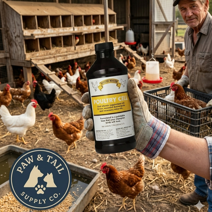 Rooster Booster Poultry Cell Bird Vitamin Supplement 16 oz.