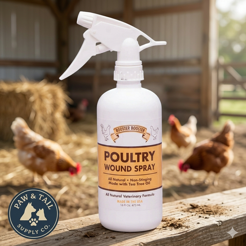 Rooster Booster Poultry Wound Spray 16 oz.
