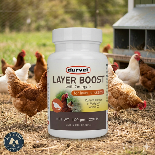 Durvet Healthy Flock Poultry Layer Boost 100gm