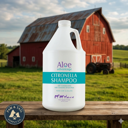 Durvet Citronella Shampoo Horse Livestock Dogs Gallon